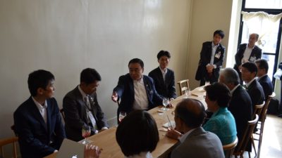 2018/05/14 栃木市にて Uijターンの若者と意見交換